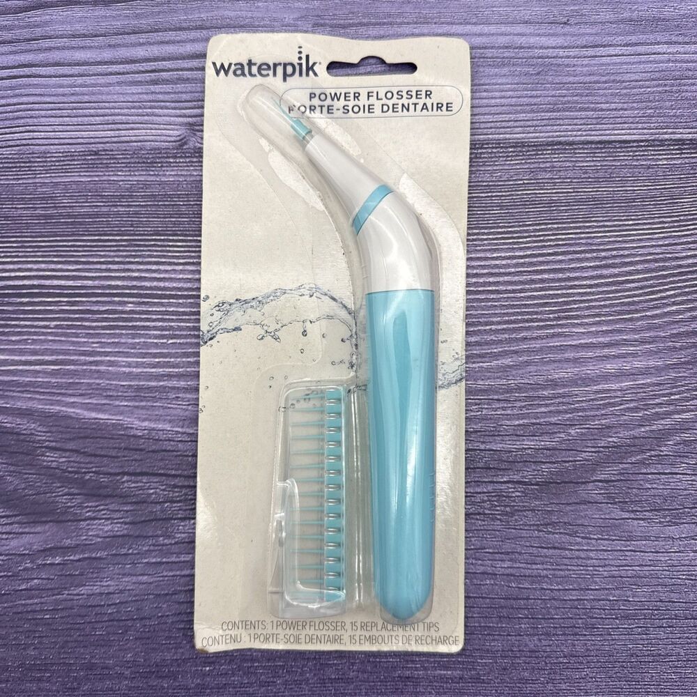 Brand New Sealed Waterpik FLA-220 Battery Powered Flosser Porte-Soie Dentaire